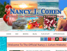 Tablet Screenshot of nancyjcohen.com